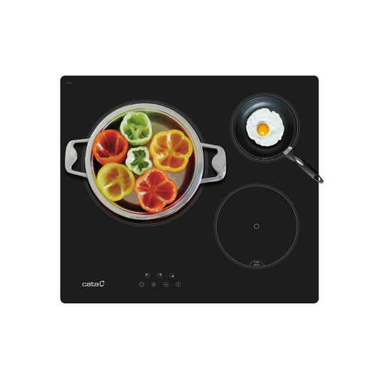 Placa vitrocerámica Cata 3 fuegos TD6003BK OFERTA