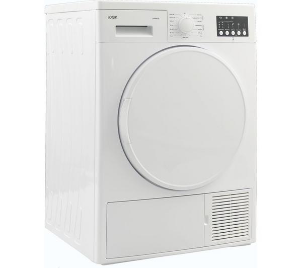 Secadora Logik 8kg bomba de calor blanca LHP8W18 OUTLET