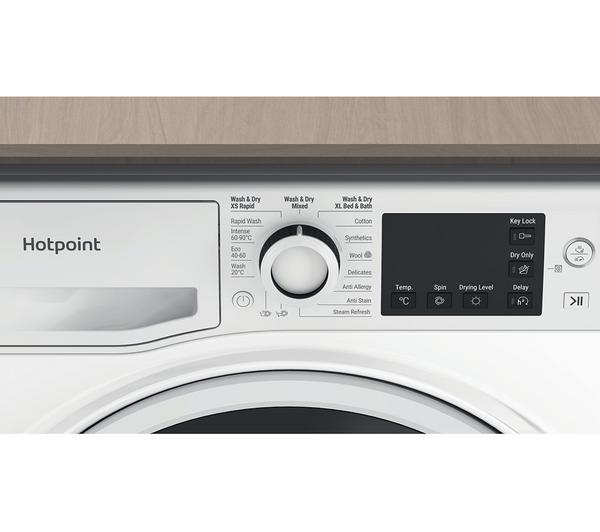 Lavasecadora Hotpoint 8/6kg blanca 1400rpm NDB8635W OUTLET
