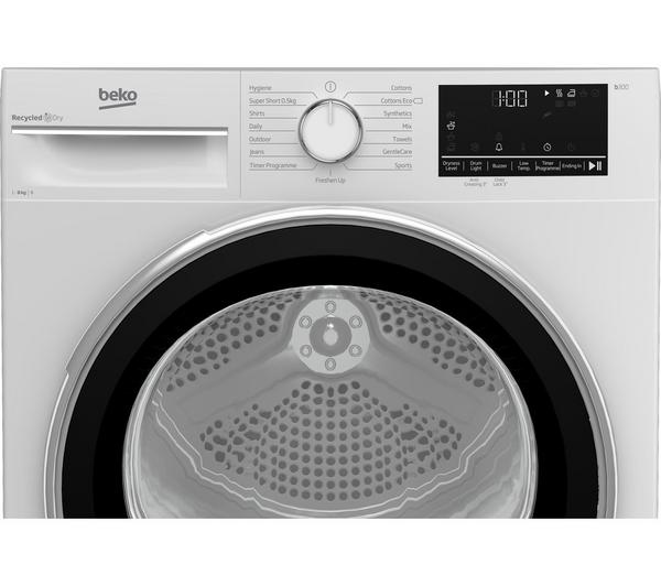 Secadora Beko 8kg condensación blanca B3T4811DW OUTLET