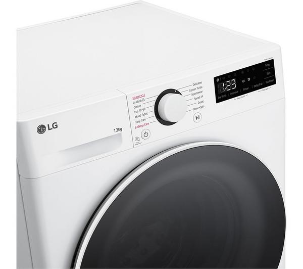 Lavadora LG 13kg blanca 1400rpm (026302) OUTLET