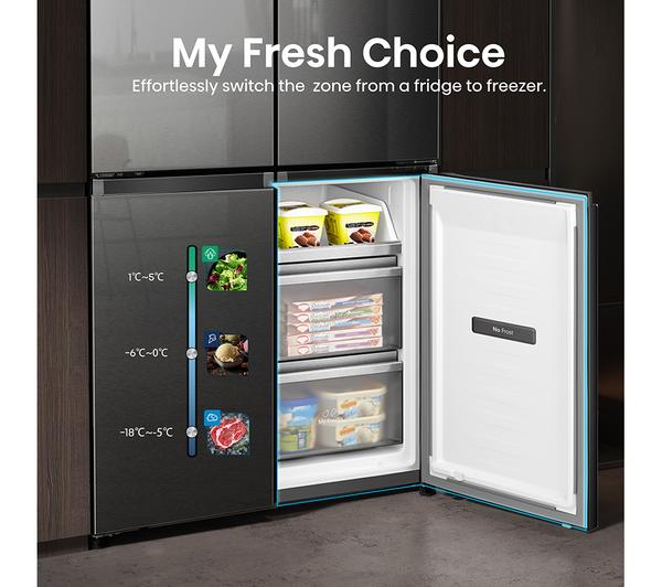 Frigorífico Americano Hisense inox 4 puertas 178*91cm RQ758N4SASE OUTLET