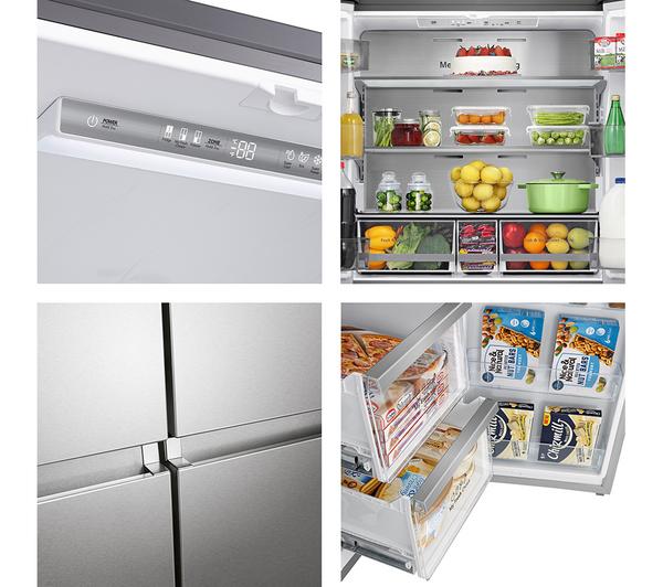 Frigorífico Americano Hisense inox 4 puertas 178*91cm RQ758N4SASE OUTLET