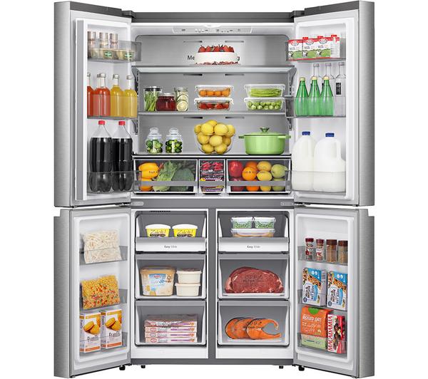 Frigorífico Americano Hisense inox 4 puertas 178*91cm RQ758N4SASE OUTLET