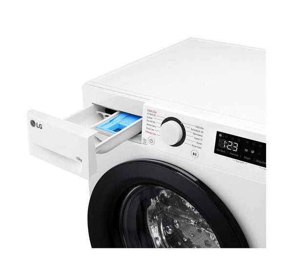 Lavadora LG 10kg blanca 1400rpm F4C510WBTN1 OUTLET