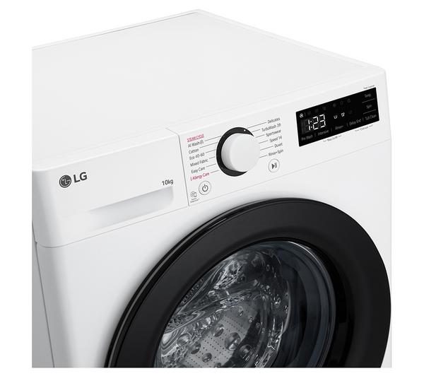 Lavadora LG 10kg blanca 1400rpm F4C510WBTN1 OUTLET
