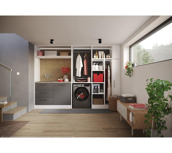 Lavadora Hoover 8kg inox 1600rpm (026336) OUTLET