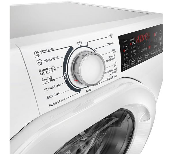 Lavadora Hoover 10kg blanca 1600rpm H3WPS6106TAM6-80 OUTLET
