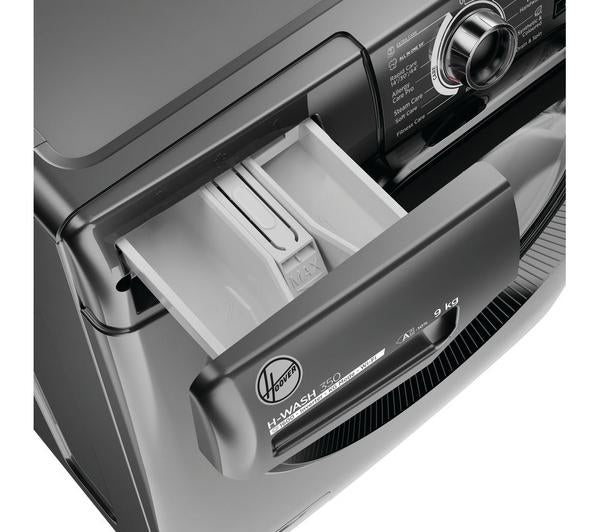 Lavadora Hoover 9kg inox 1600rpm H3WPS696TMBR6-80 OUTLET