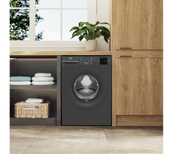 Lavadora Beko 10kg negra 1400rpm BM3WT31041A OUTLET