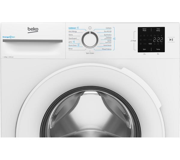 Lavadora Beko 10kg blanca 1400rpm BM3WT31041W OUTLET