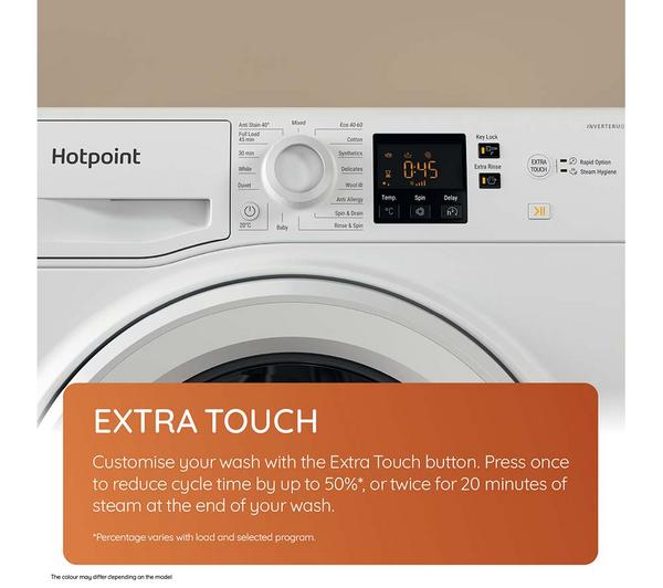Lavadora Hotpoint 8kg blanca 1400rpm NSWR846WK OUTLET