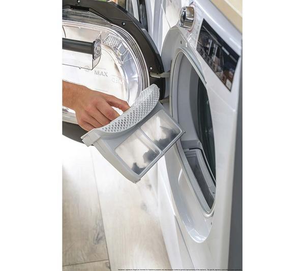 Secadora Hoover 9kg condensación blanca HREC9TBE-80 OUTLET