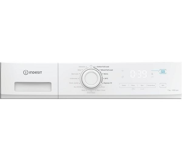 Lavadora Indesit 7kg blanca 1200rpm (026413) OFERTA