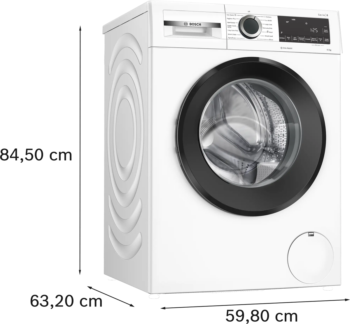 Lavadora Bosch 10kg blanca 1400rpm (026402) OUTLET