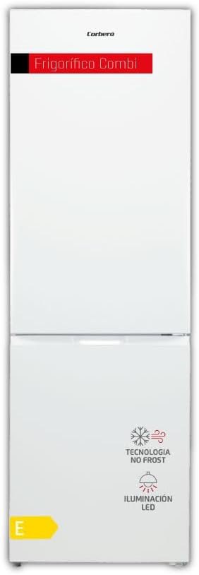 Frigorífico combi Corberó blanco 201*60cm CCH200322NFW OFERTA