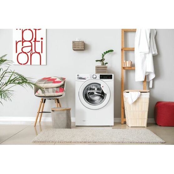 Lavasecadora Hoover 9/6kg blanca 1400rpm H3D496TE/1-80 OUTLET