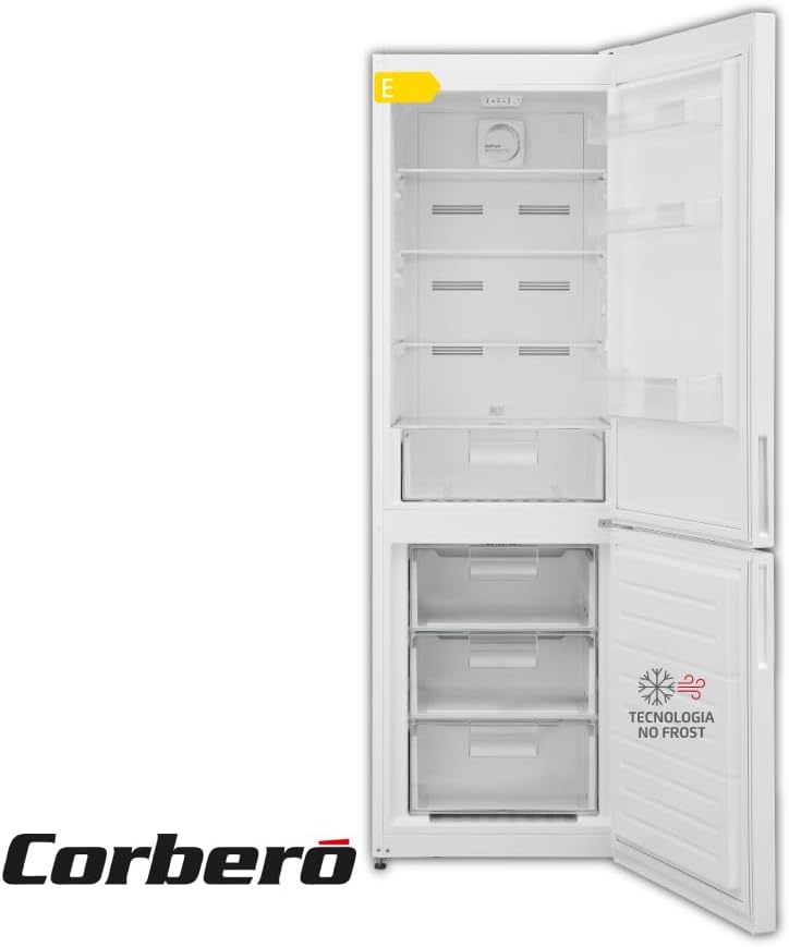 Frigorífico combi Corberó blanco 186*60cm CC594V24NFW OFERTA