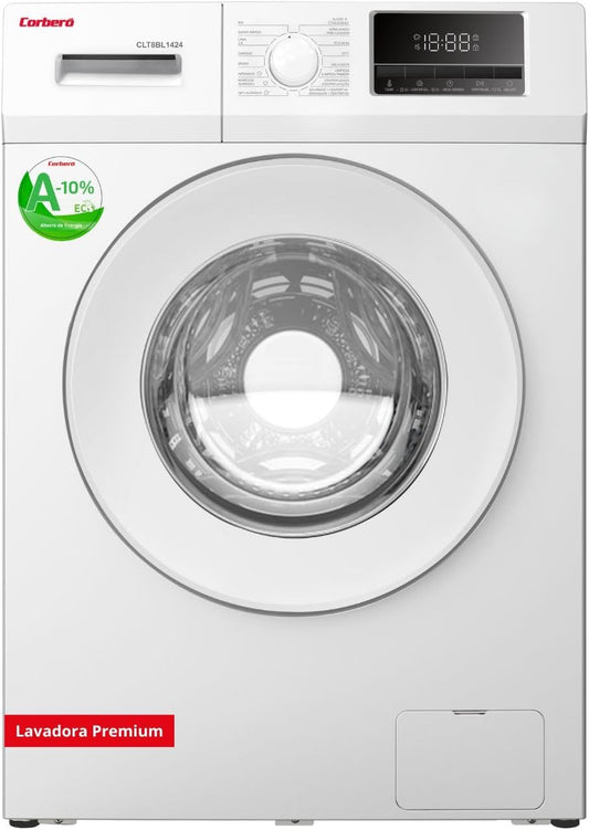 Lavadora Corberó 8kg blanca 1400rpm CLT8BL1424 OFERTA