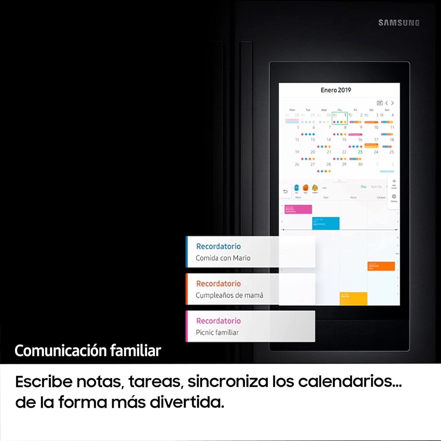 Frigorífico Americano Samsung negro 178*91cm RS6HA8891B1 OUTLET