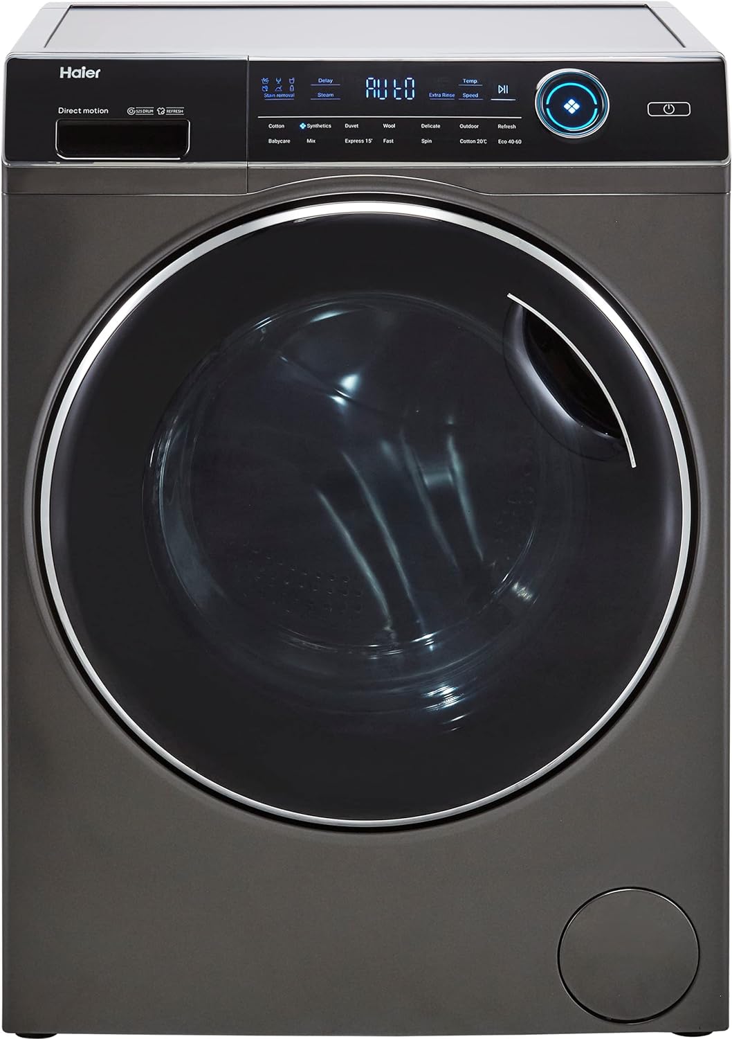 Lavadora Haier 10kg inox 1400rpm HW100-B14979S OUTLET