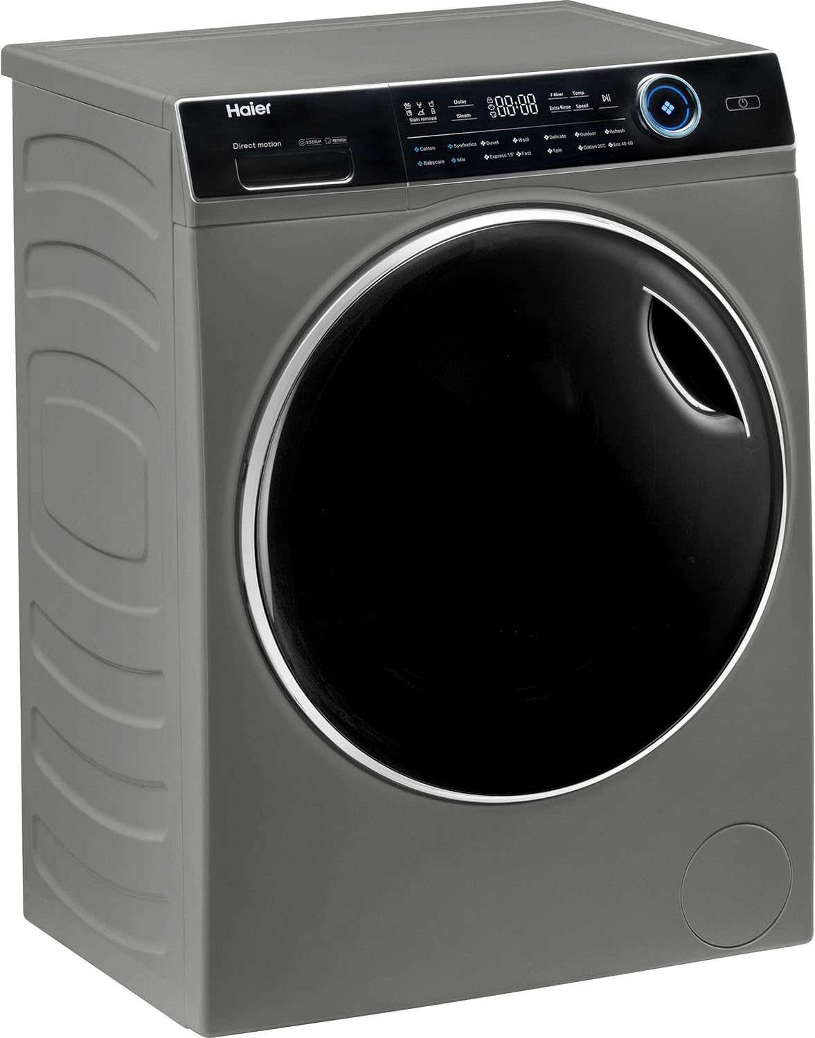 Lavadora Haier 10kg inox 1400rpm HW100-B14979S OUTLET