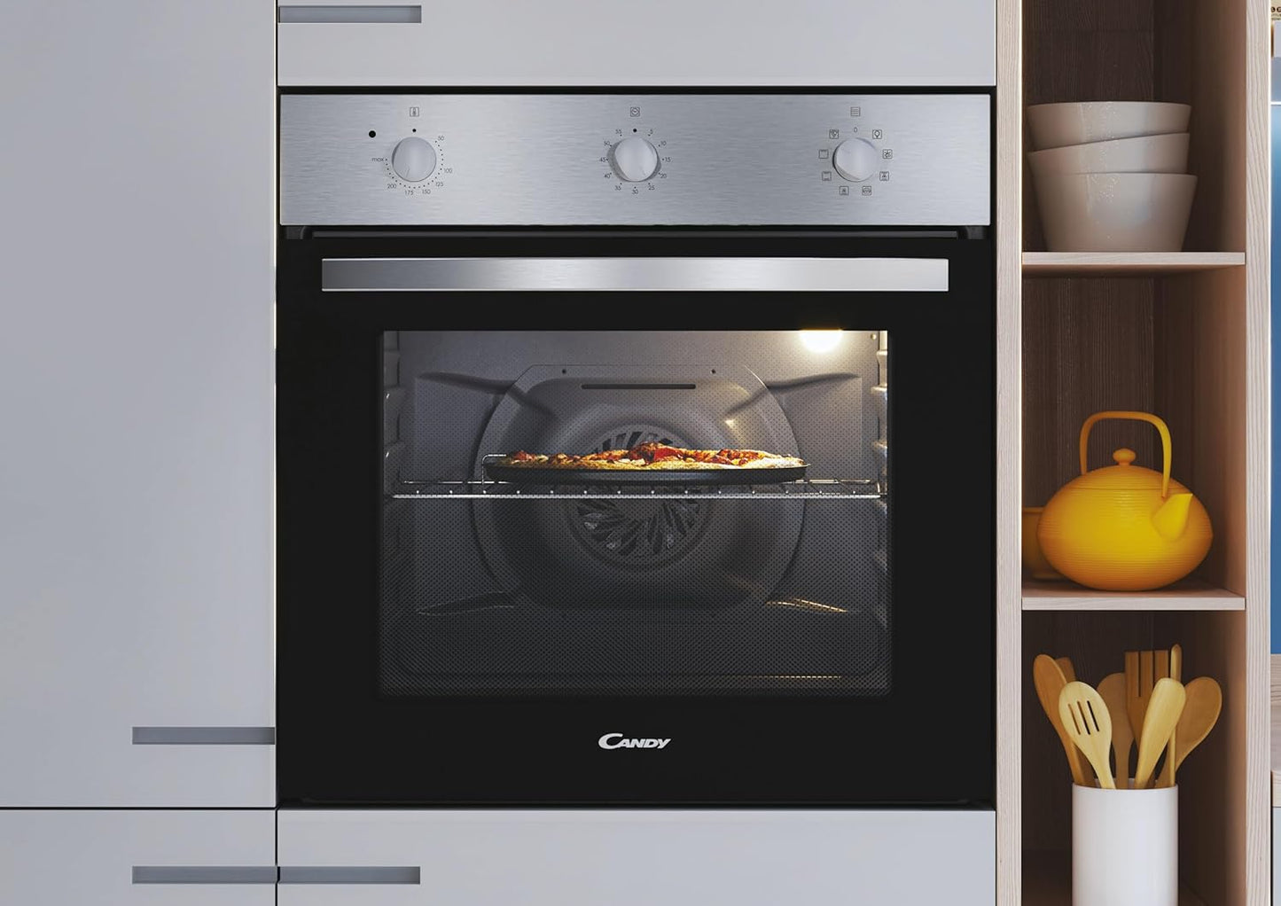 Horno Candy inox multifunción 65lt FIDCX602 OFERTA