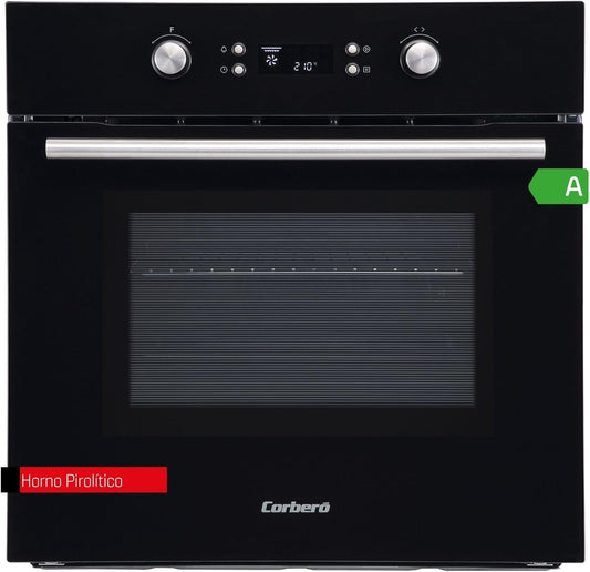Horno Corberó negro pirolítico 65l CCHMP1023N OFERTA