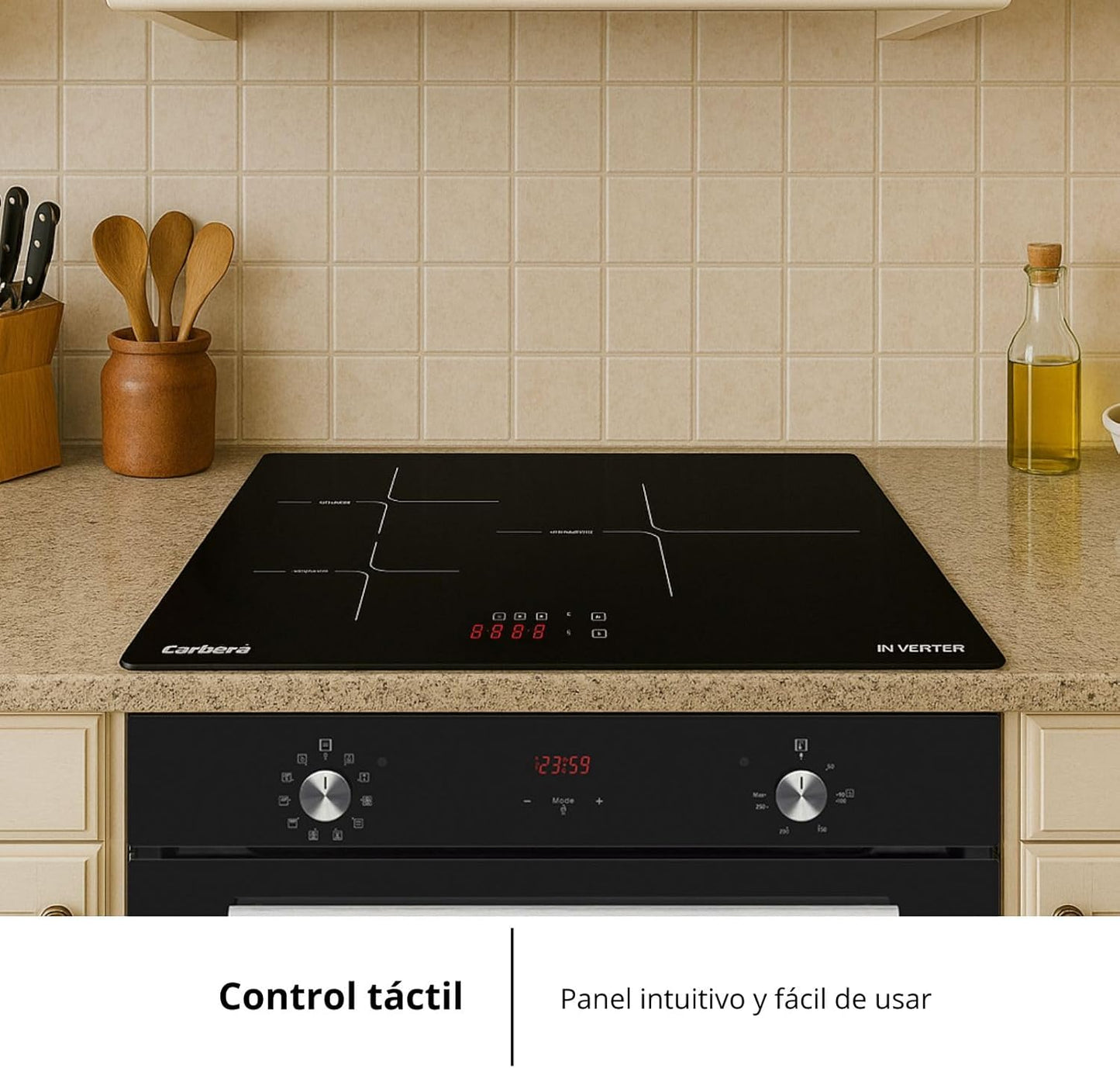 Placa inducción Corberó 3 fuegos CCIM3362 OFERTA