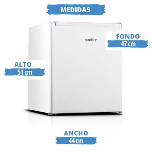 Frigorífico Sauber blanco 1 puerta 51*44cm (026225) OFERTA