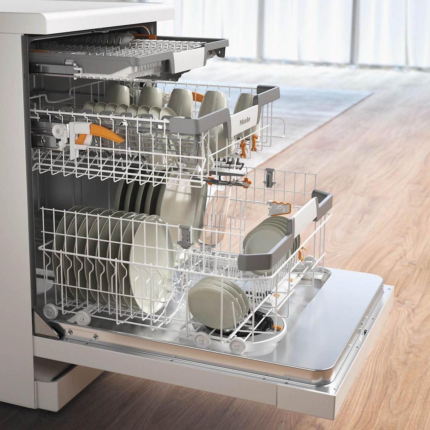 Lavavajillas Miele blanco 60cm 14 cubiertos G7130SC OUTLET
