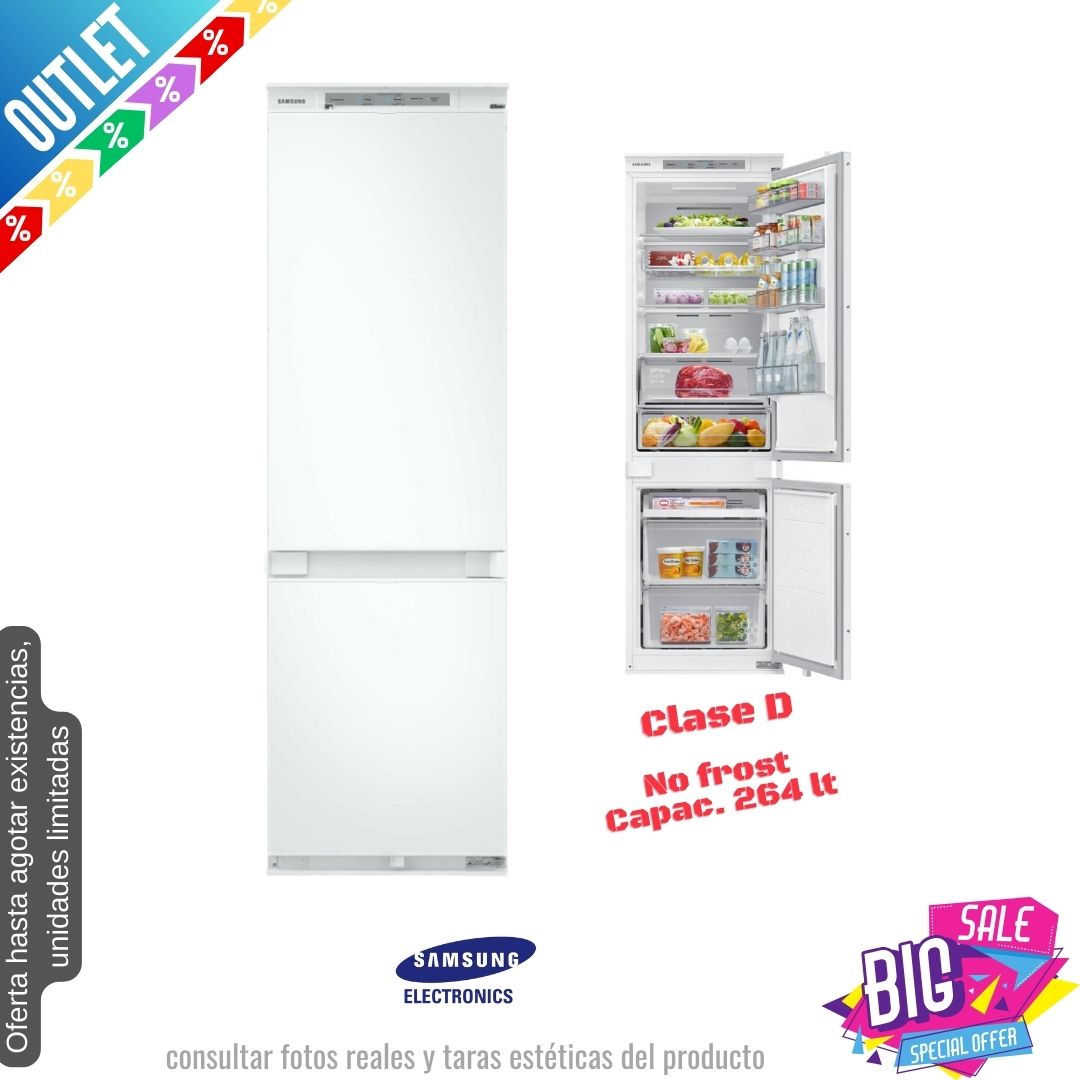Frigorífico combi Samsung integración 177*55cm BRB26705DWW OUTLET