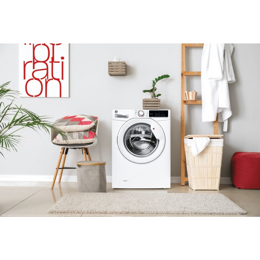 Lavadora Hoover 9kg blanca 1400rpm H3W49TA4/1-80 OUTLET