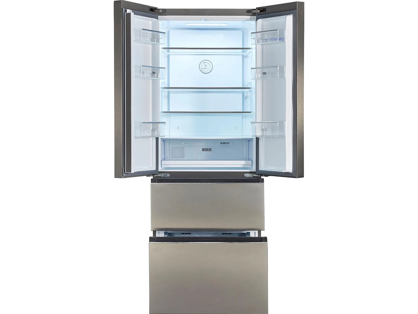 Frigorífico francés Beko inox 189*70cm GN14790PX OUTLET