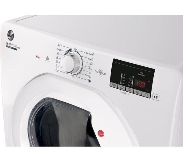 Secadora Hoover 9kg condensacion blanca HLEC9DG-80 OUTLET