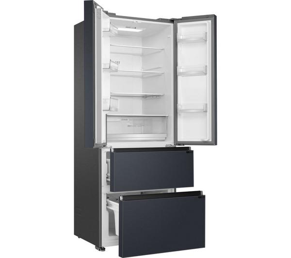 Frigorífico francés Haier negro 190*70cm HFR5719ENPB OUTLET