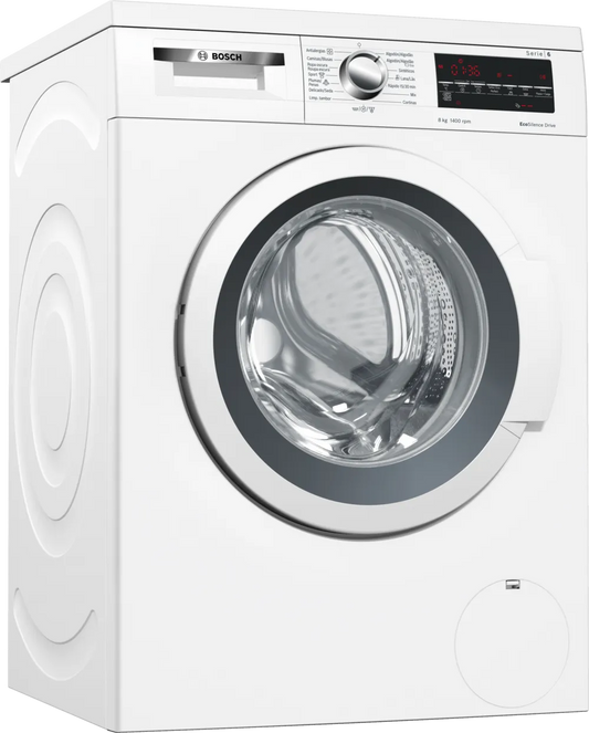 Lavadora Bosch 8kg blanca 1400rpm WUQ28478ES OCASION