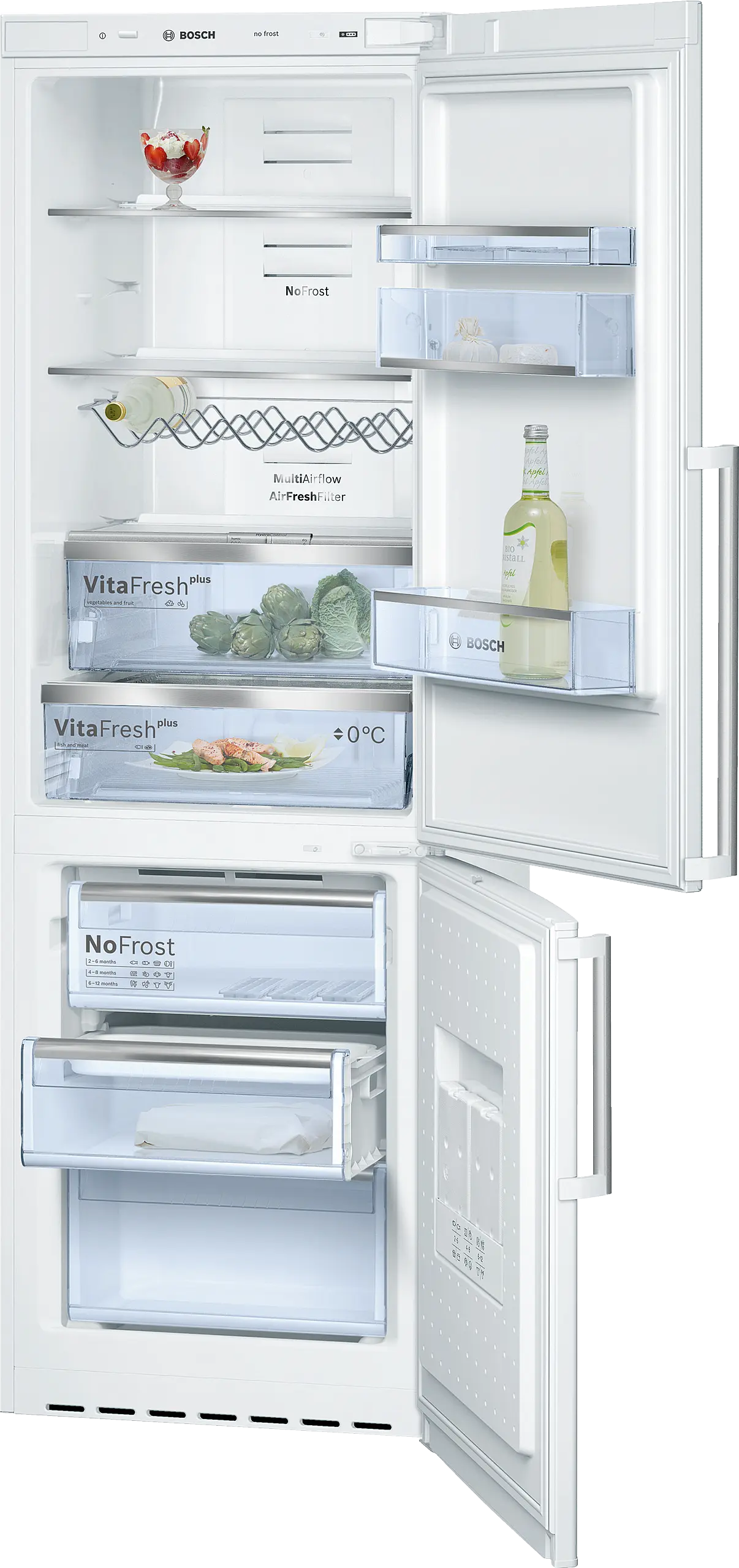 Frigorífico combi Bosch blanco 185*60cm (026012) OCASION