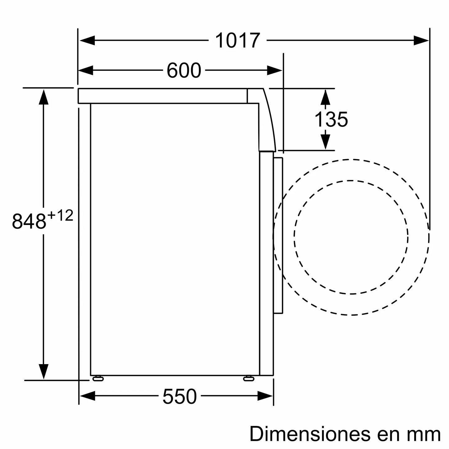 Lavadora Balay 7kg blanca 1200rpm (026265) OCASION