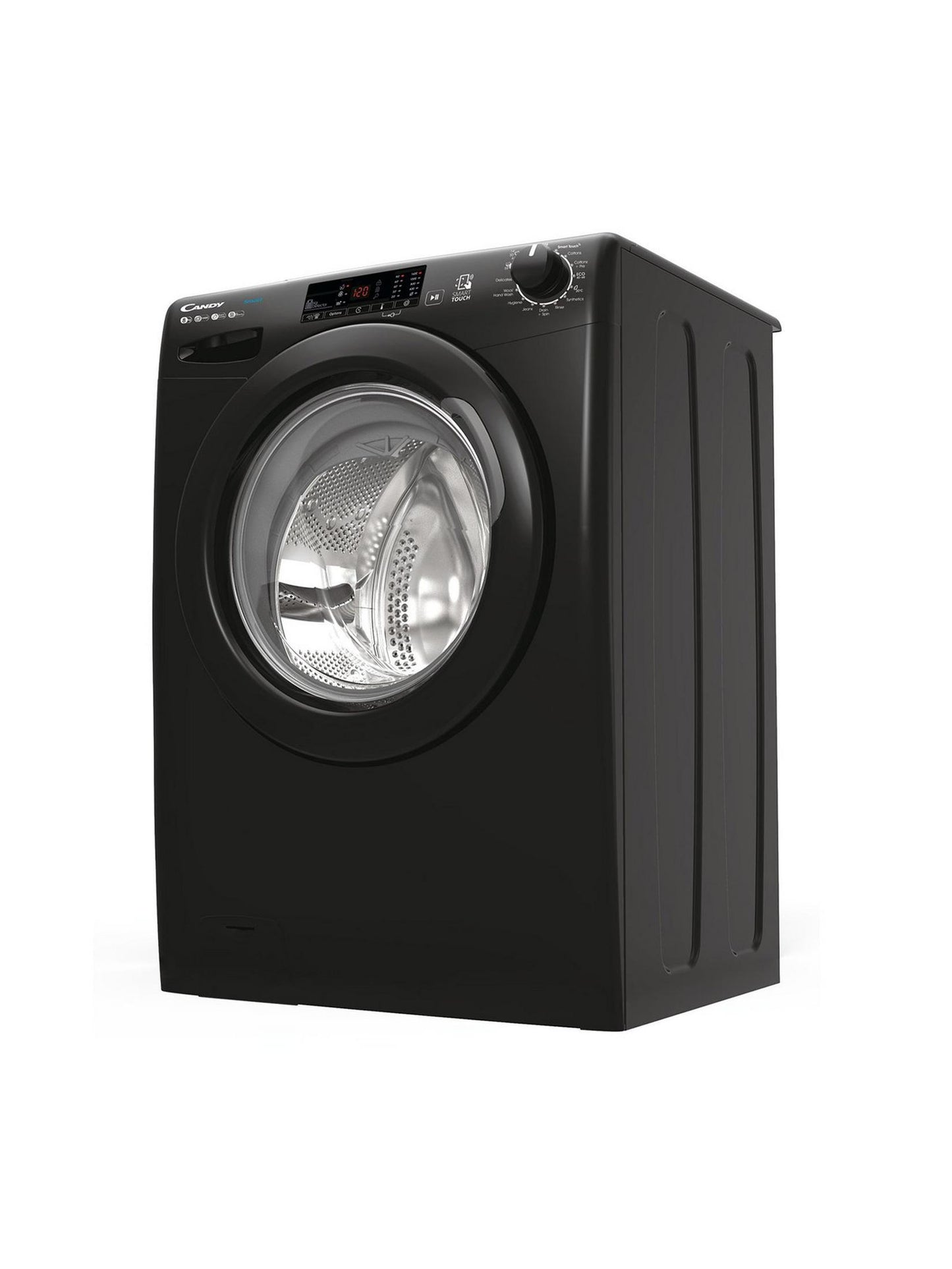 Lavadora Candy 8kg negra 1400rpm CS148TWBB4/1-80 OUTLET