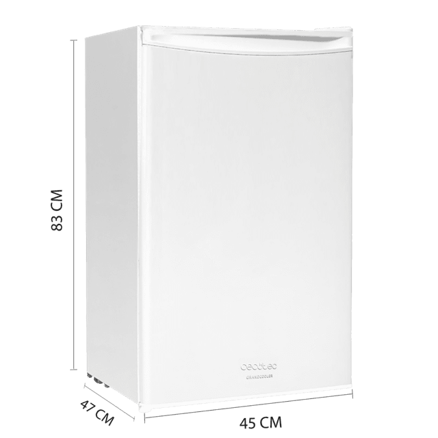Frigorífico Cecotec blanco 1 puerta 85*47cm TT-90 OFERTA