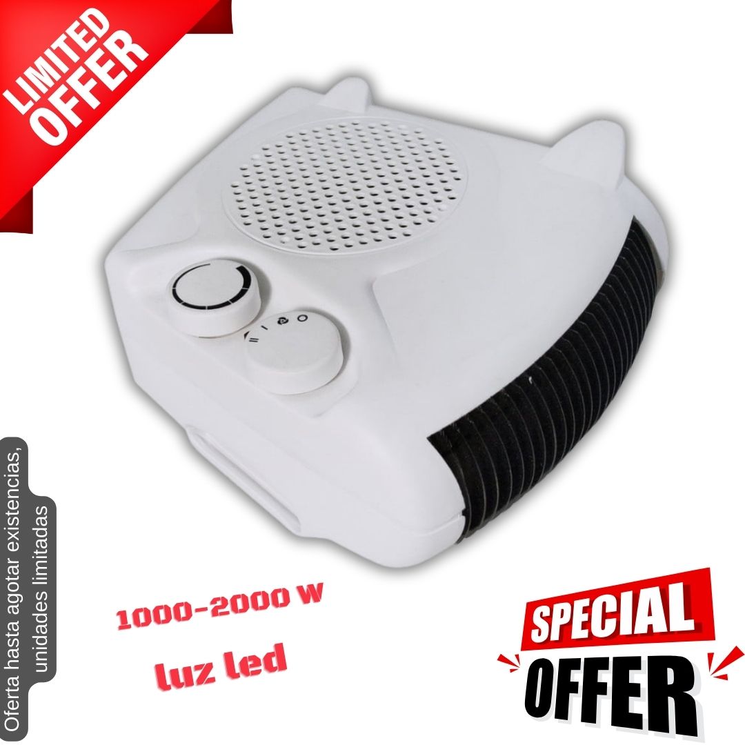 Calefactor horizontal o vertical 1000/2000w 30661 OFERTA
