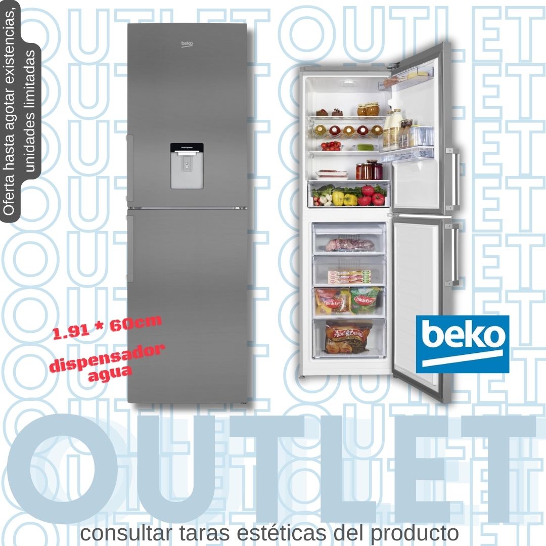 Combi Beko inox 1.91x60cm CFP1691DX OUTLET