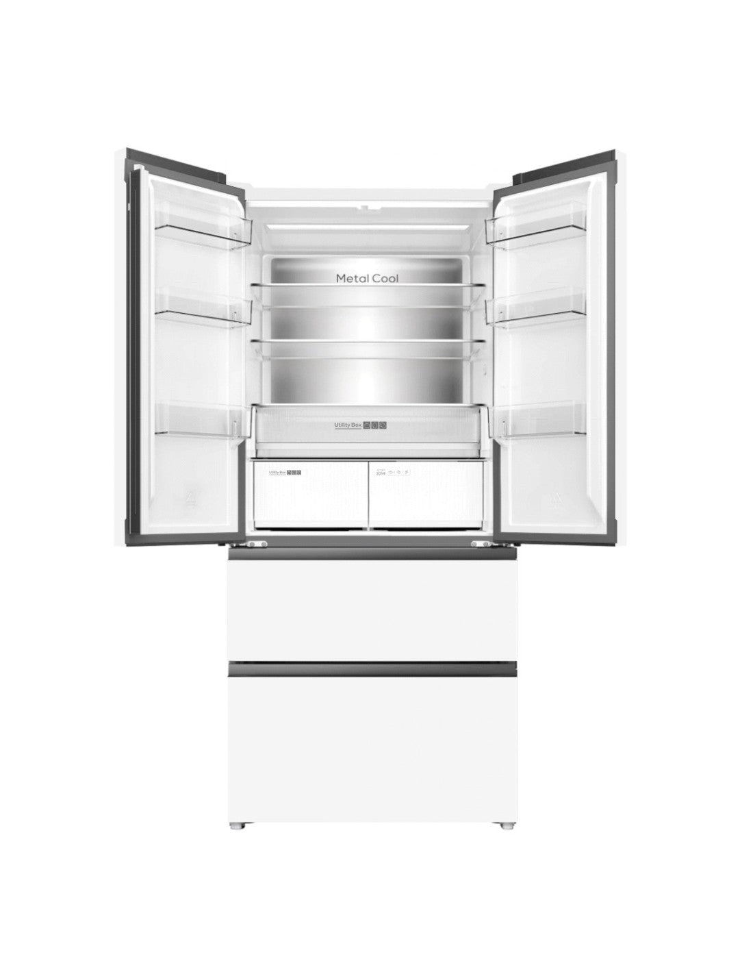 Frigorífico americano Johnson francés blanco cristal 190*83cm JRFS1986ENGW OFERTA