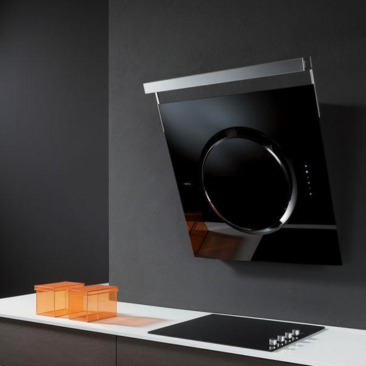 Campana Elica negro cristal 80cm 690m3/h OM TOUCH SCREEN BL/F/80 OUTLET