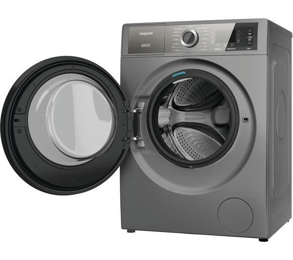 Lavadora Hotpoint 10kg inox 1400rpm H8W046SB OUTLET
