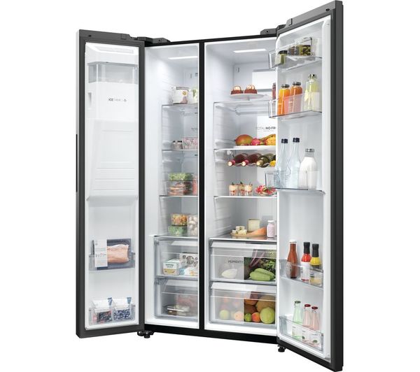 Frigorífico Americano Haier negro 177*90cm HSW59F18EIPT OUTLET