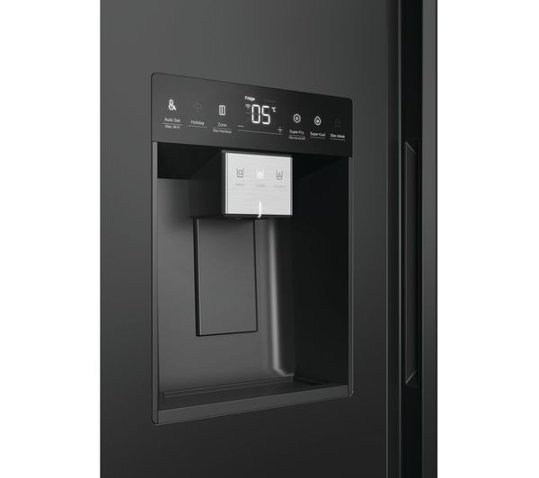 Frigorífico Americano Haier negro 177*90cm HSW59F18EIPT OUTLET