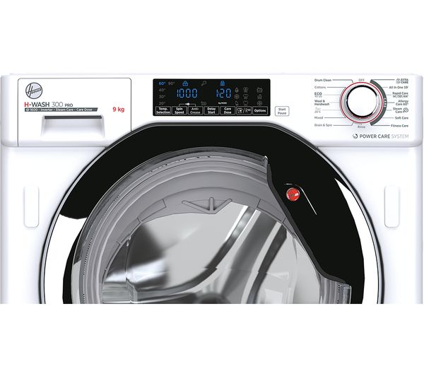 Lavadora Hoover 9kg blanca 1600rpm integración HBWODS69TAMCE/80 OUTLET