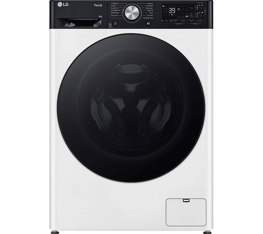 Lavadora LG 9kg blanca 1400rpm F4Y709WBTA1 OUTLET